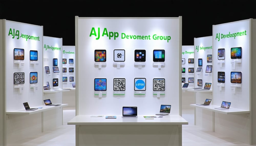 AJ App Development Group mobile apps showcase